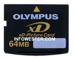 Cartão xD-Picture da Olympus
