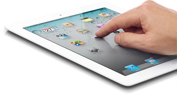 iPad 2: tela capacitiva -  Imagem por Apple
