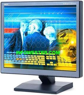 Foto de um monitor LCD