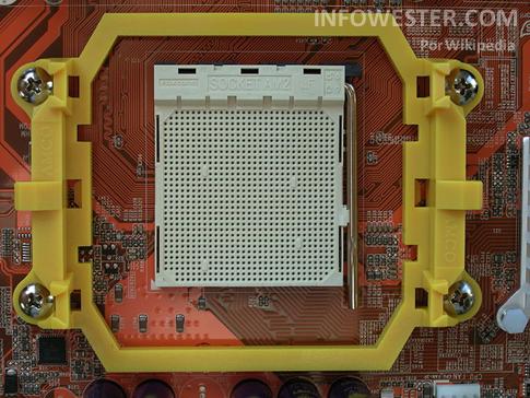 Soquete AM2/AM2+ - Imagem por Wikipedia