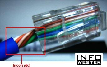 Conector incorreto