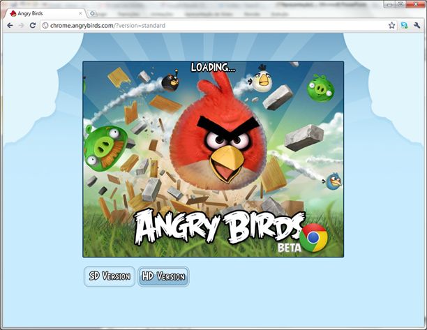 Angry Birds on-line e free