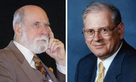 Dr Vinton C. Cerf e Dr. Robert E. Kahn - Imagem por Japan Prize