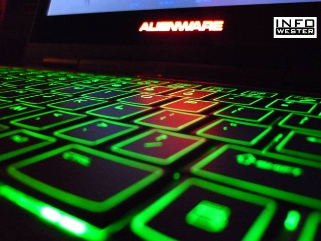 Teclado do notebook Alienware M15x