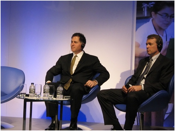 Michael Dell e Paul Bell