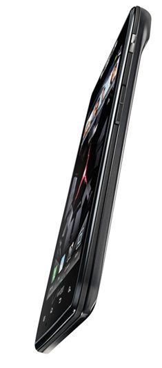 Droid RAZR - 7,1 mm de espessura (Imagem por Motorola)