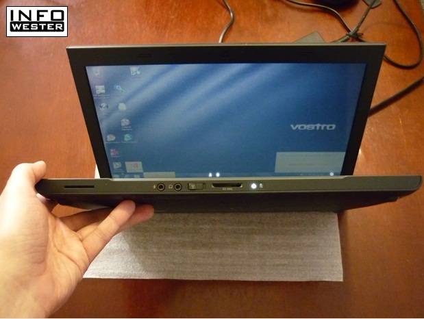 Parte frontal do Dell Vostro 3300