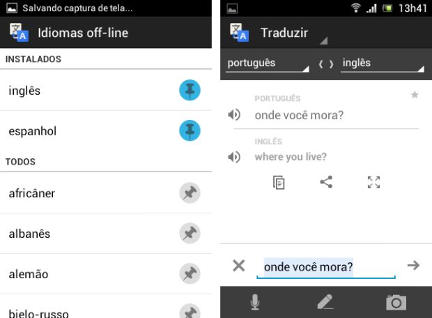 Google Tradutor – Cerca de 50 idiomas disponíveis off-line 