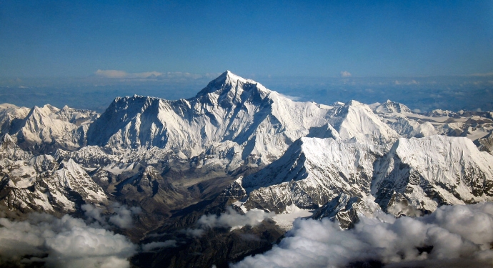 Um vídeo incrível: a região do Himalaia em alta resolução