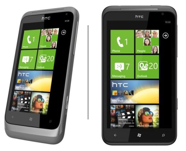 Radar (esquerda) e Titan – Imagem por HTC