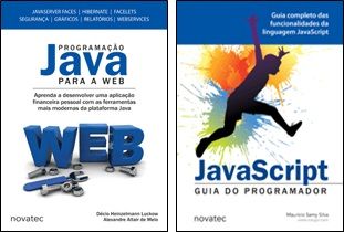 Livros Programação Java para a Web e JavaScript - Guia do Programador