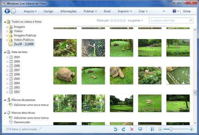 Organize a bagunça das fotos com o Windows Live Galeria de Fotos