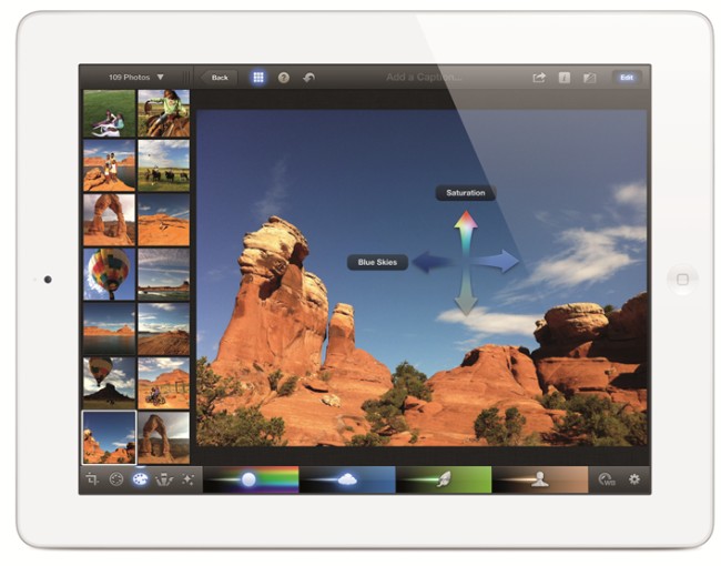 Novo iPad - Imagem por Apple