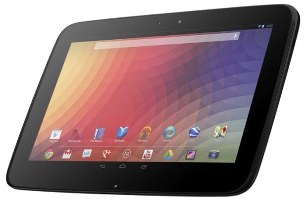 Tablet Nexus 10 – Imagem por Google