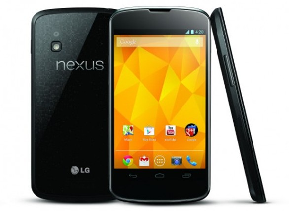 Smartphone Nexus 4 – Imagem por Google