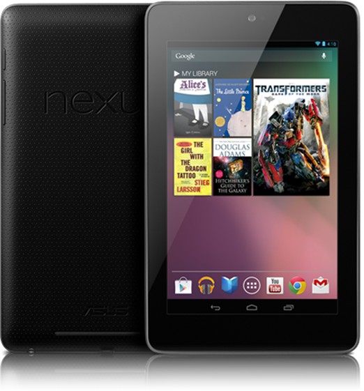 Tablet Nexus 7 – Imagem por Google
