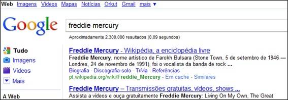 Pesquisa para o termo Freddie Mercury
