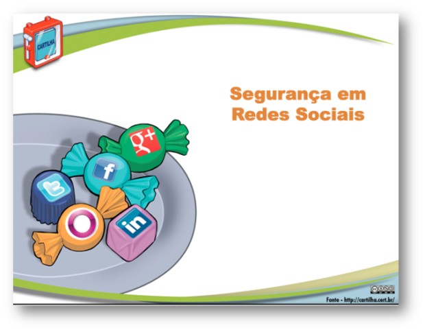 Fascículo sobre segurança em redes sociais do CERT.br