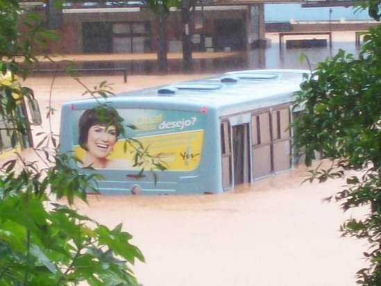 Enchentes em Santa Catarina