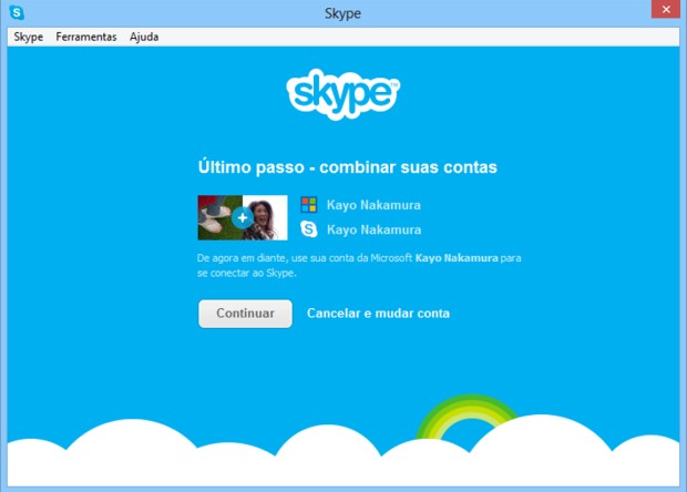 Integrando o Skype com o Messenger – Imagem por Skype