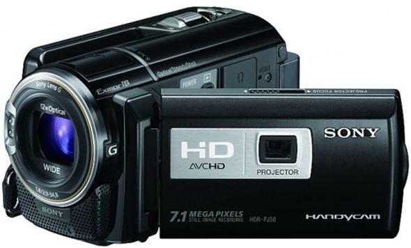 Filmadora HDR-PJ50 (Imagem: Sony)