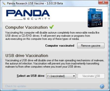 Panda USB Vaccine