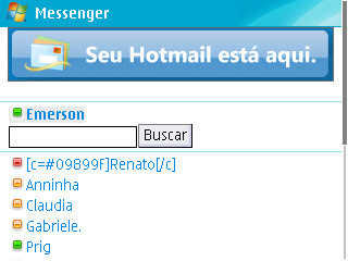 Windows Live Messenger no celular