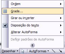 Exibindo grades no Word