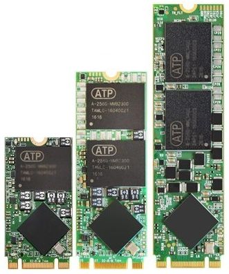 SSDs M.2 2242, 2260 e 2280