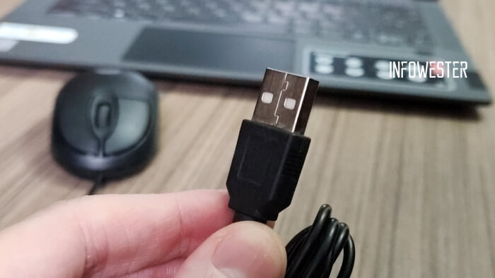 Mouse USB (com fio)