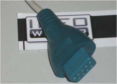 Conector serial de um mouse