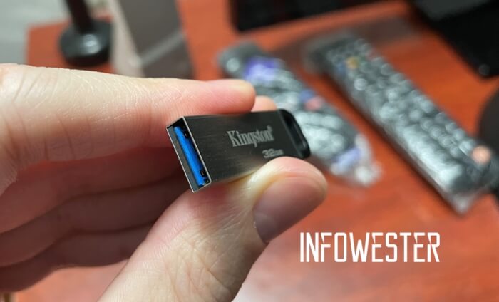 Pendrive compatível com USB 3.0, 3.1 e 3.2