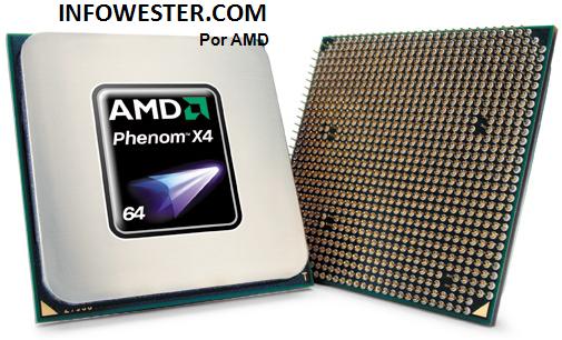 Processador Phenom X4 - Imagem por AMD