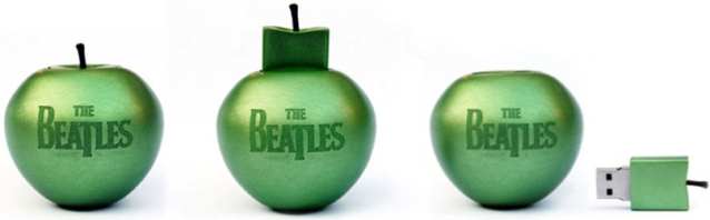 Maça USB dos Beatles - Imagem por Apple Corps