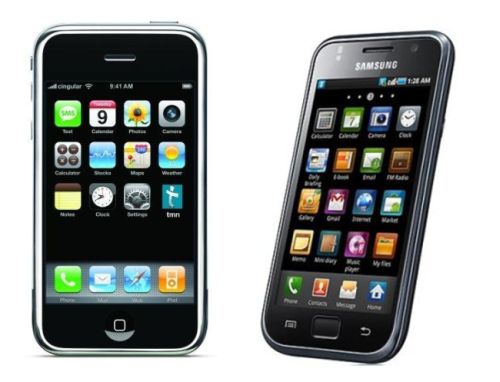 Apple 3GS e Samsung Galaxy S: Parecidos?