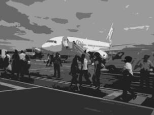 Ilustração de avião
