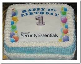 1 ano de Microsoft Security Essentials