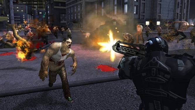 Imagem do jogo Crackdown 2 – Por Microsoft