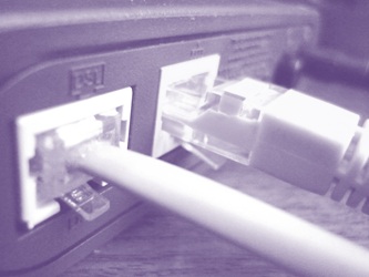 Imagem ilustrativa: modem banda larga