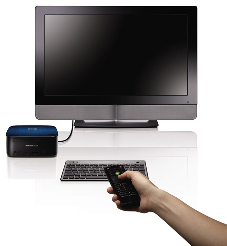 Inspiron Zino HD com teclado sem fio e controle remoto – Imagem por Dell