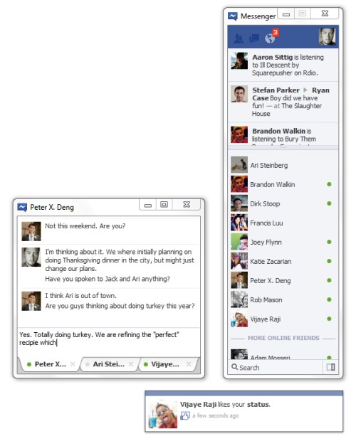 Messenger for Windows – Imagem por Facebook
