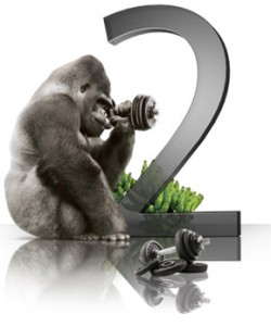 Gorilla Glass 2 - Imagem por Corning