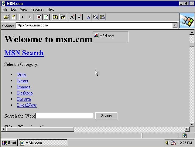 Internet Explorer 1 – Imagem por Microsoft