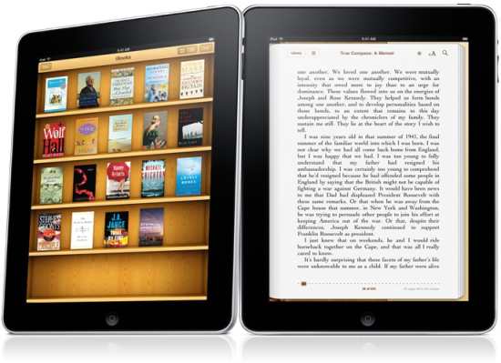 iBooks: livros no iPad e, agora, no iPhone - Imagem por Apple