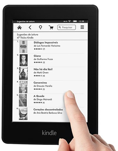 Kindle Paperwhite - Imagem por Amazon