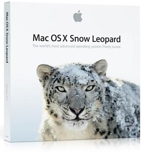 Caixa do Snow Leopard - Imagem por Apple