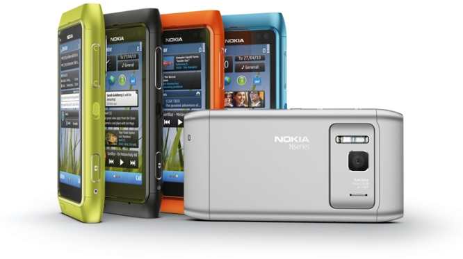 N8 disponível em 5 cores - Imagem por Nokia