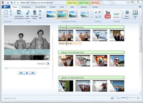 Windows Live Movie Maker