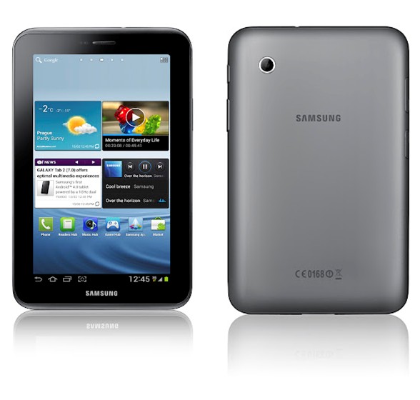 Galaxy Tab 2 – Imagem por Samsung