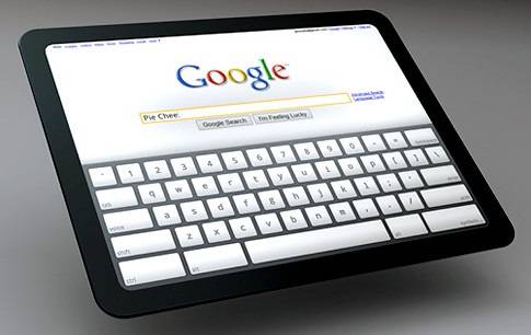 Ilustração do que poderia ser um tablet do Google - Imagem por Android Phone Fans